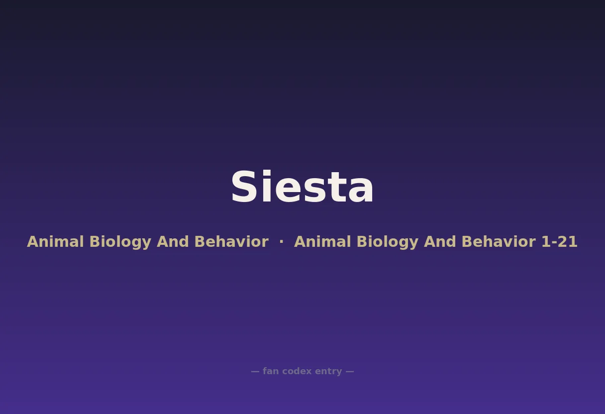 Siesta